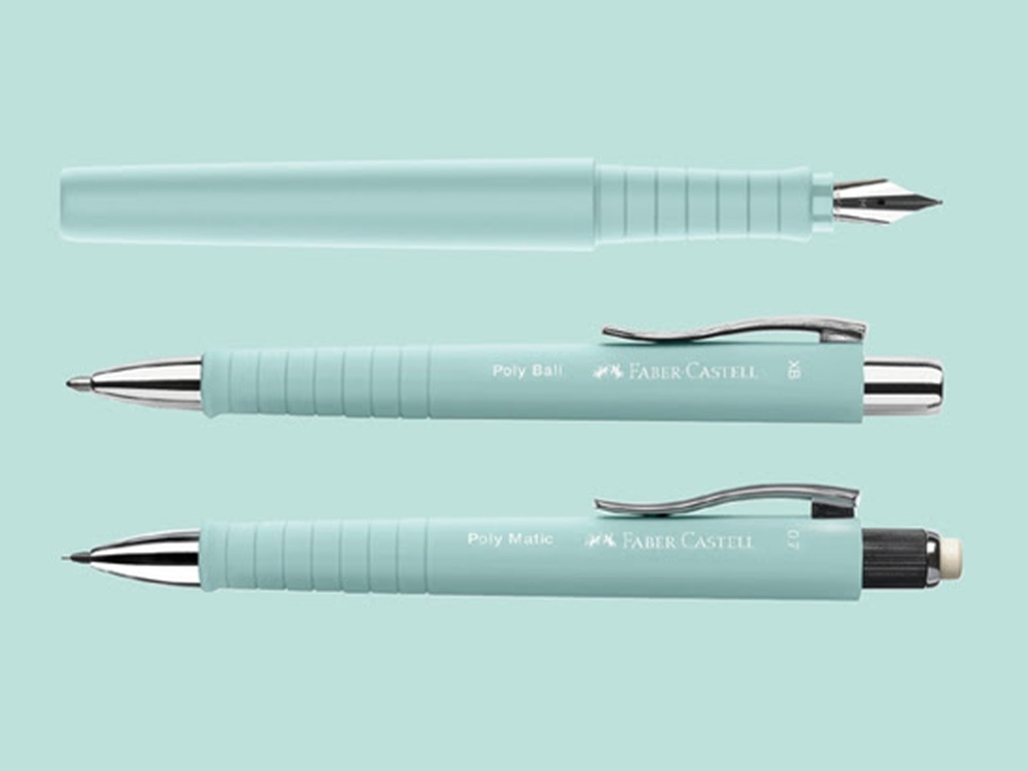 Faber Castell Poly Ball Pen Collection - Caribic Blue – Jenni Bick