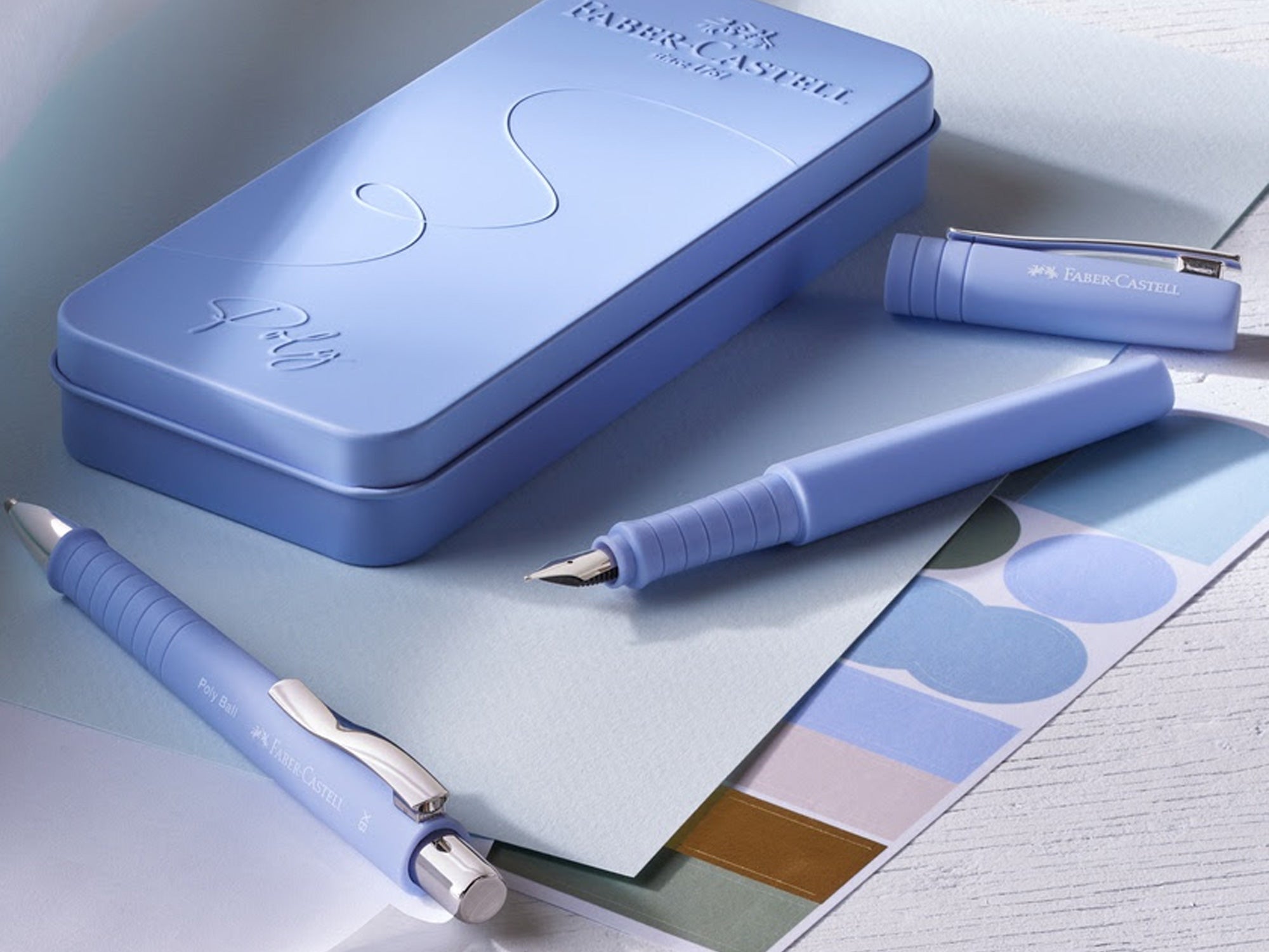 Faber Castell Poly Ball Pen Collection - Pale Iris – Jenni Bick