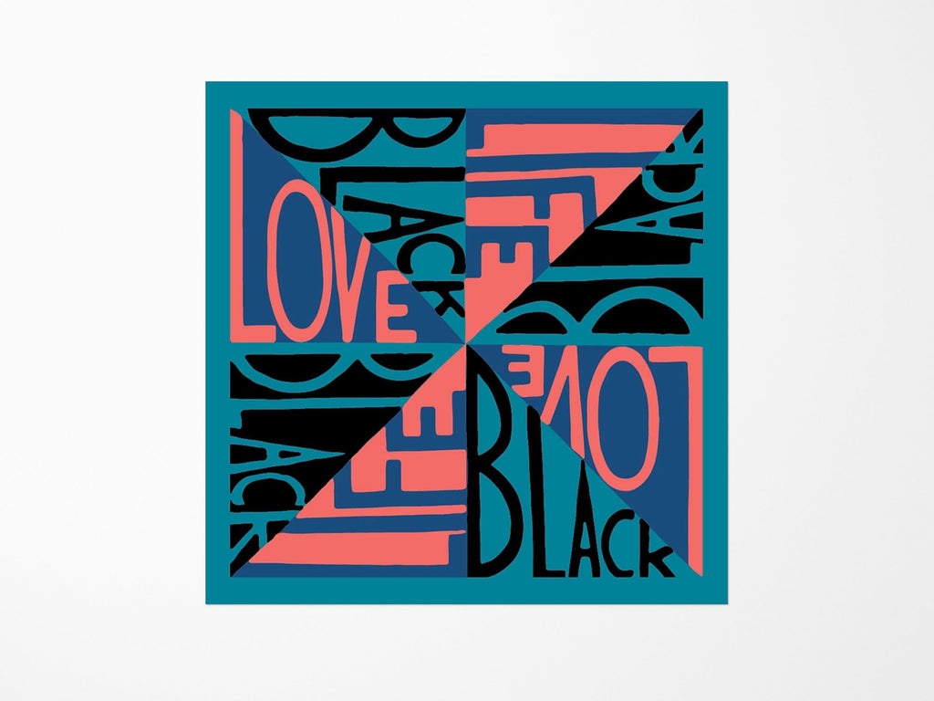 Faith Ringgold Love Black Life Vinyl Sticker