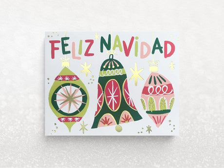 Feliz Ormanents Holiday Greeting Cards, Box of 8