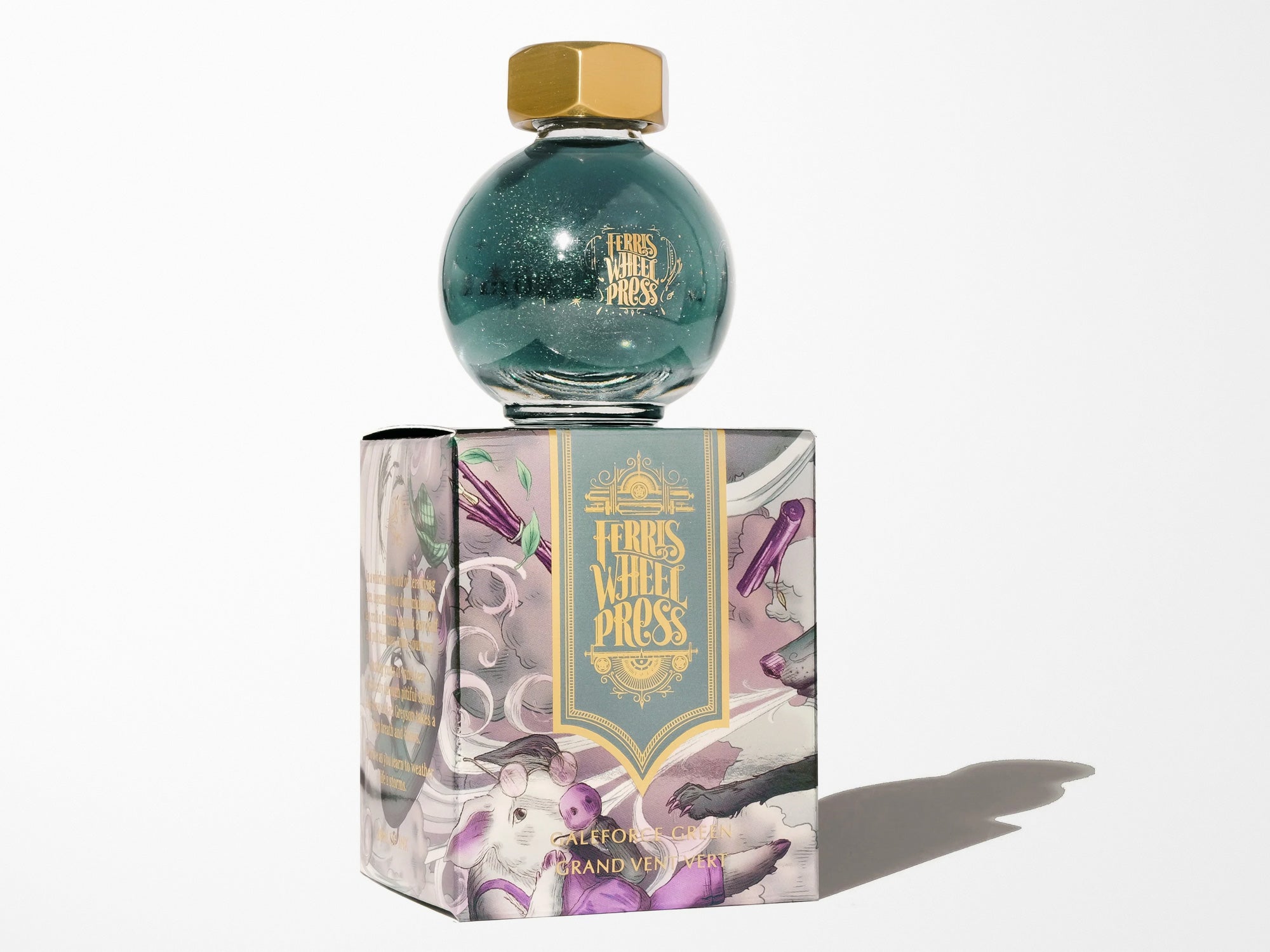 Ferritales Galeforce Green Fountain Pen Ink* – Jenni Bick Custom