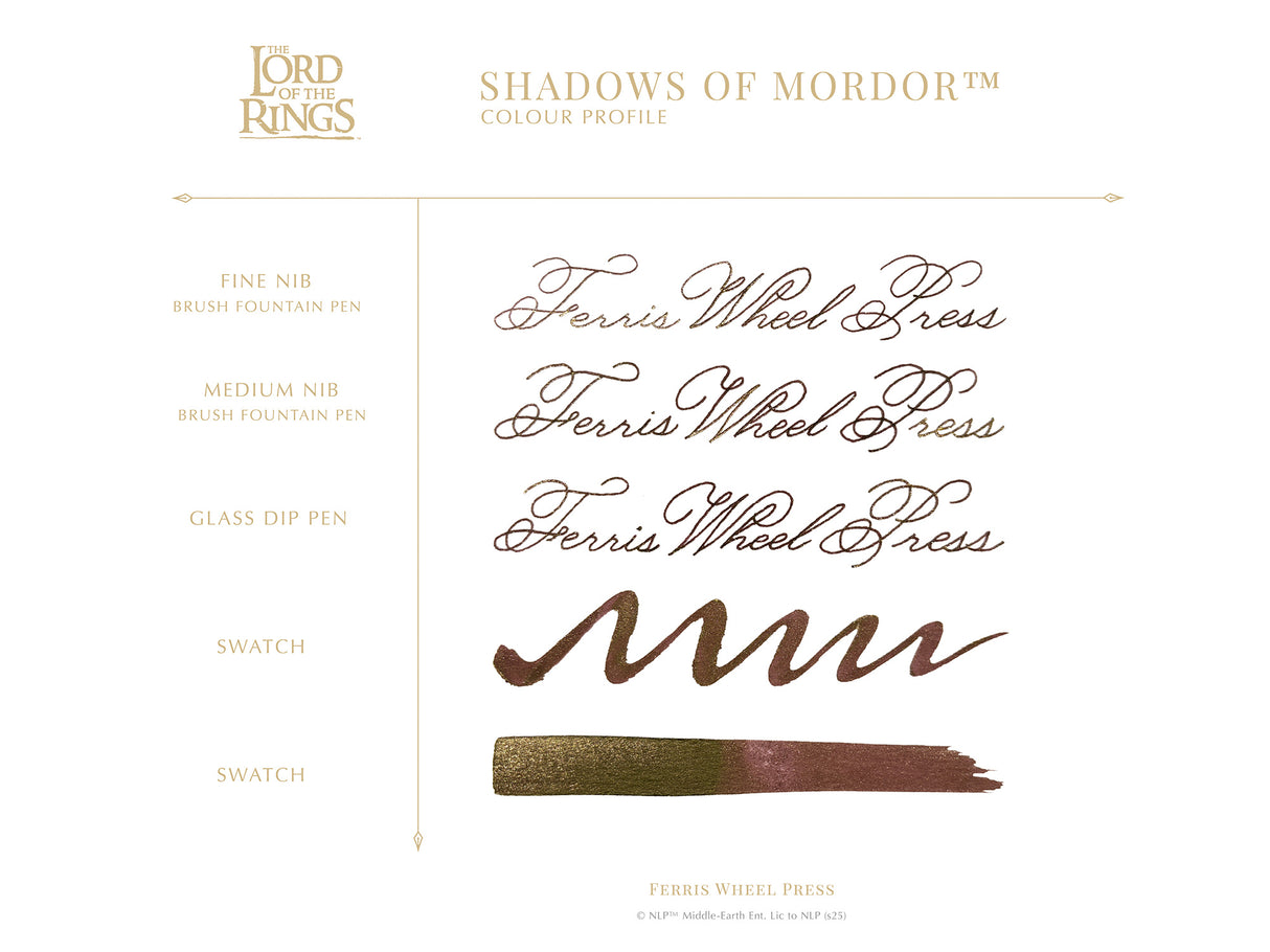 Ferris Wheel "Lord of the Rings" Ink- Shadows of Mordor (28ml)