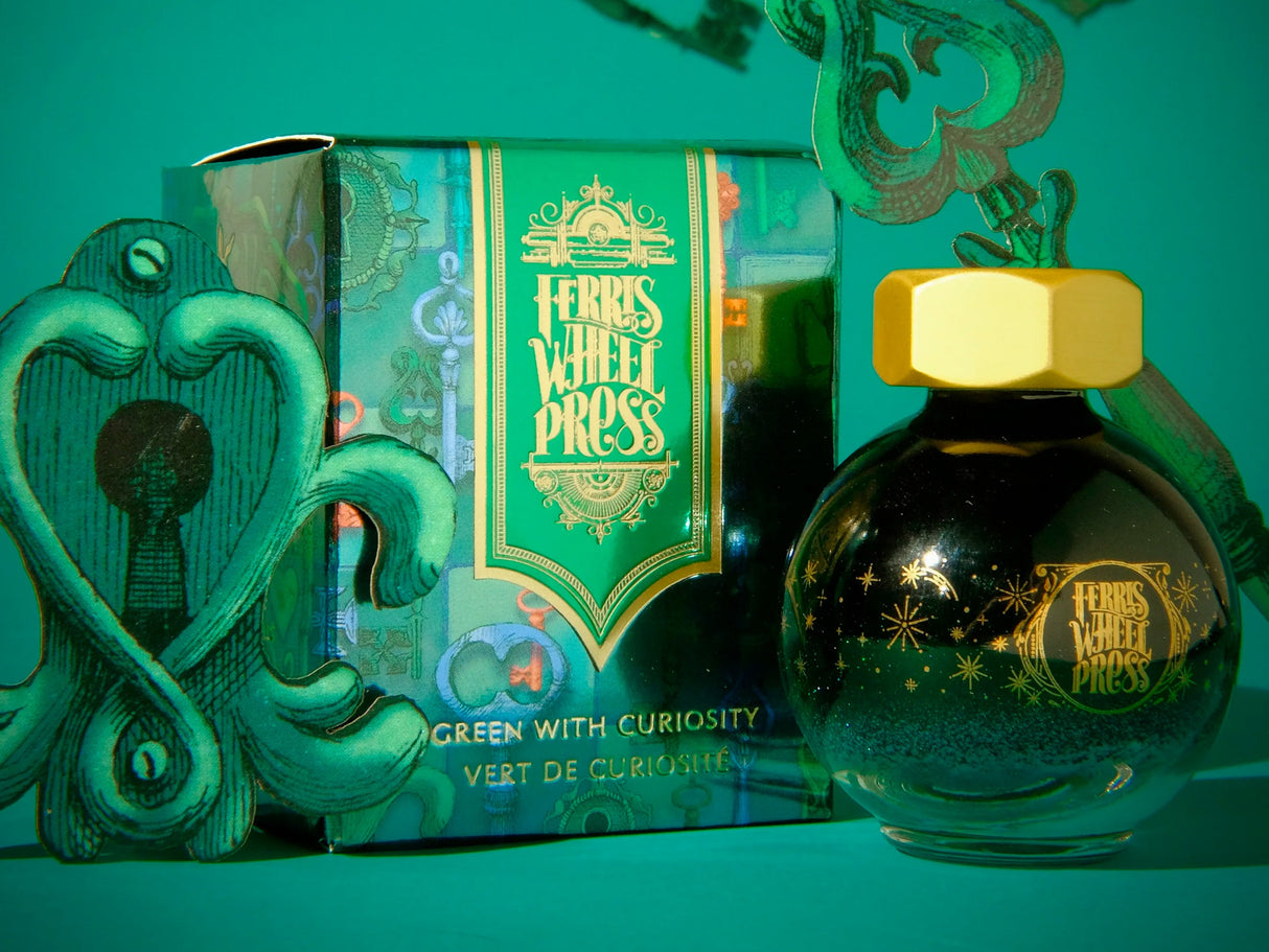 Ferritales Green With Curiosity Fountain Pen Ink