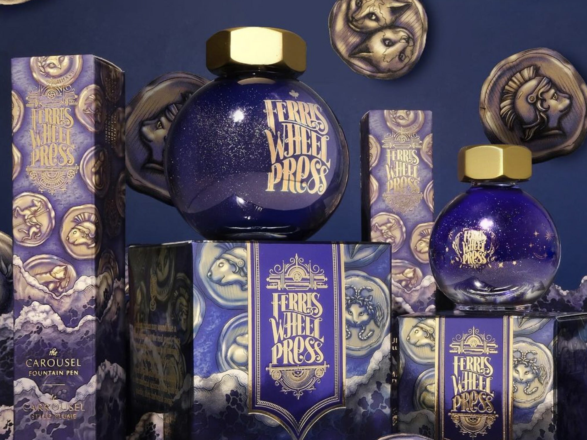 Ferritales Tides of Midas Fountain Pen Ink – Jenni Bick Custom