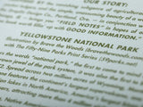 Field Notes National Parks Series A Memo Book Set of 3