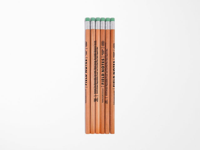 Field Notes Wood Grain Pencil 6 Pack