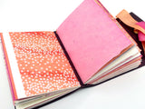 Fiery Sunset One of a Kind Leather Journal