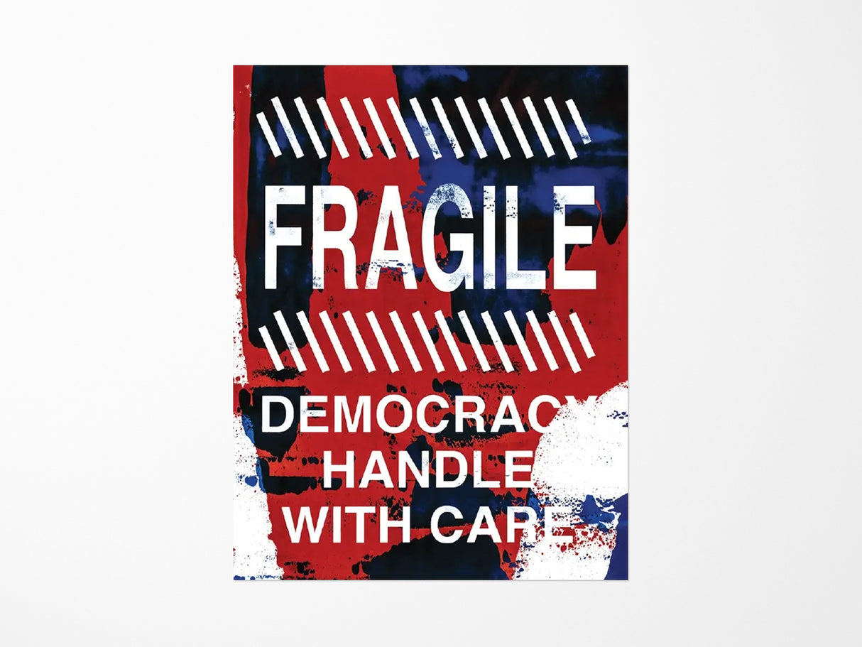 Fragile Democracy By Hank Willis Thomas Vinyl Sticker