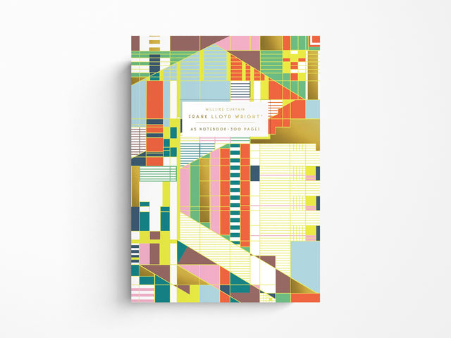 Frank Lloyd Wright Hillside Curtain Notebook
