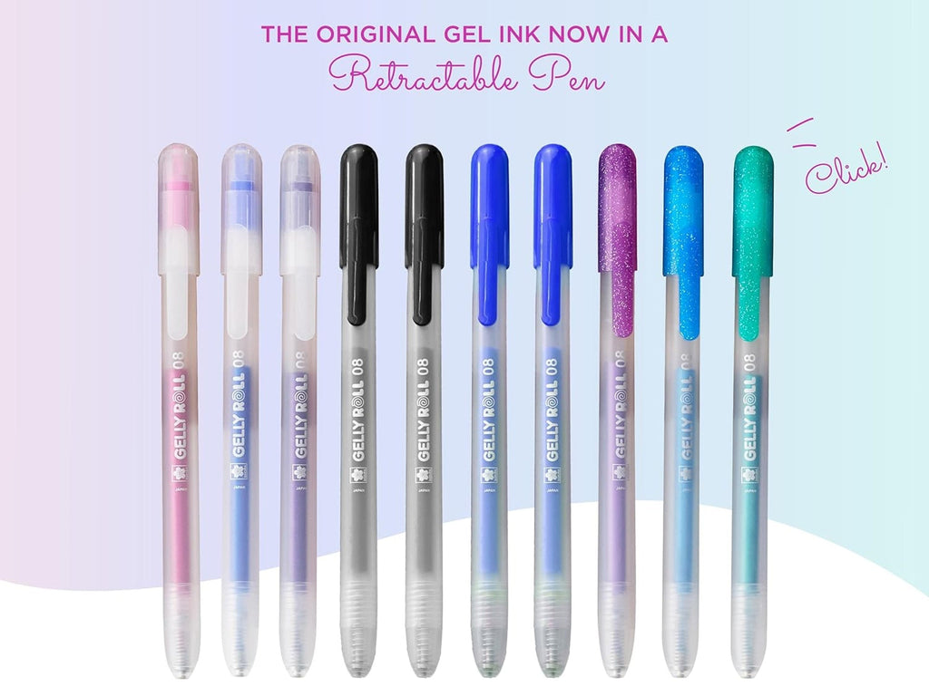 Gelly Roll Retractable Gel Pen - 0.8 MM