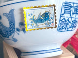 Gold Foil Porcelain Stamp Washi Tape