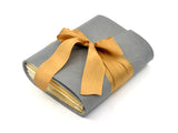 Golden One of a Kind Leather Journal