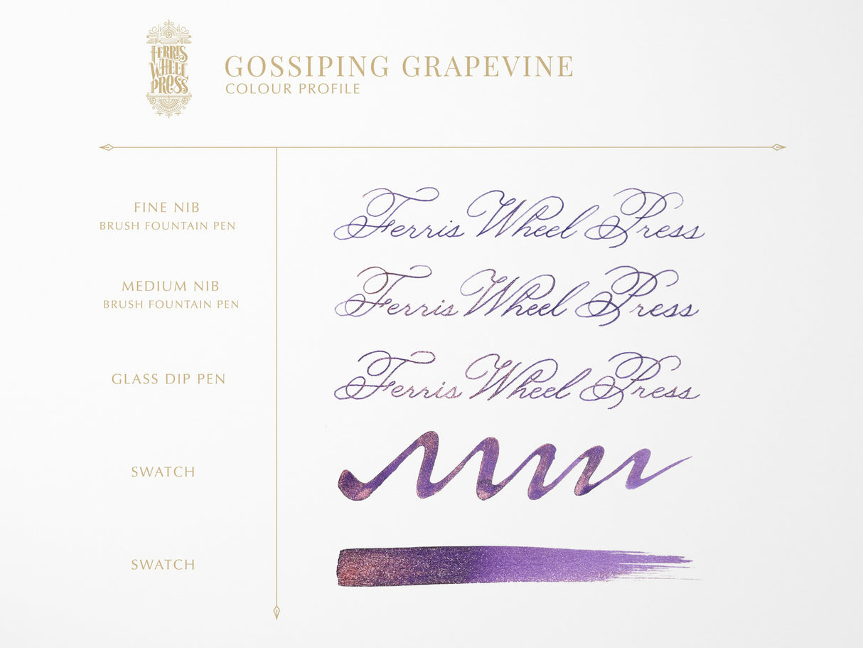 Gossiping Grapevine Fountain Pen Ink