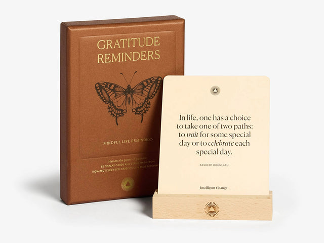 Gratitude Reminders Display Card Deck