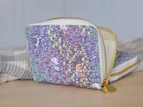 Guinea Pig Pattern Zipper Wallet