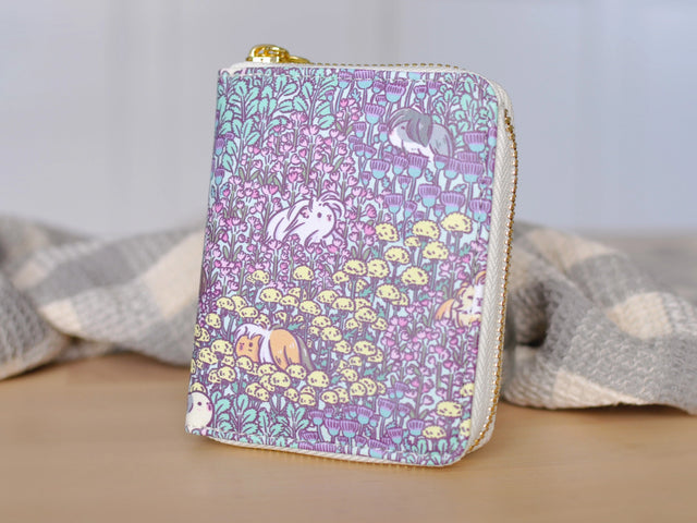 Guinea Pig Pattern Zipper Wallet