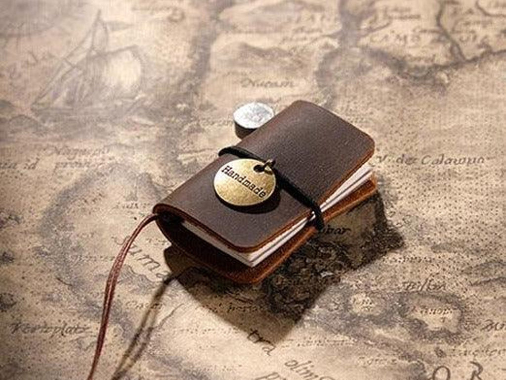 Handmade Leather Mini Notebook