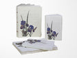 Handmade Parchment Paper Notebook - Illuminated Manuscript with Iris