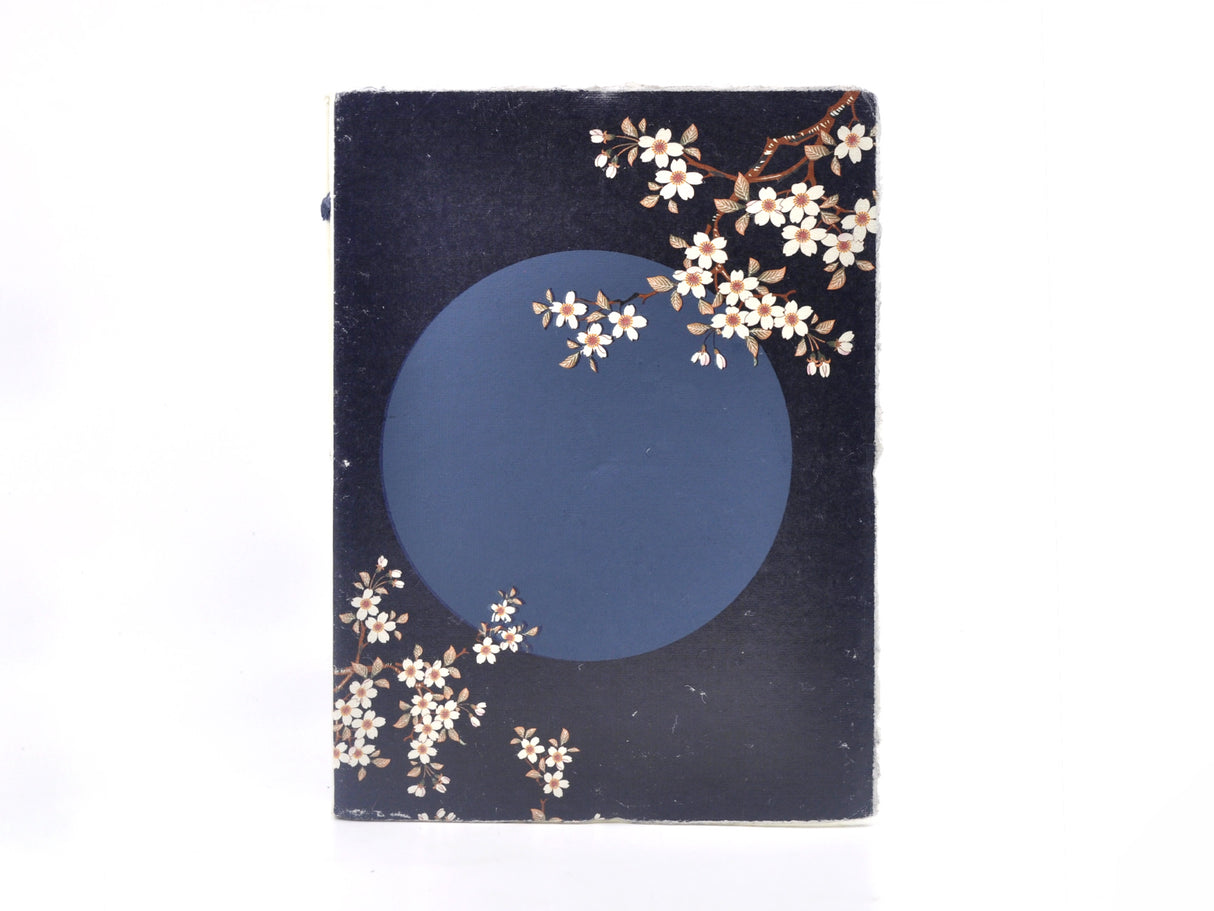 Handmade Parchment Paper Notebook - Japanese Moon