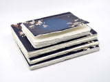 Handmade Parchment Paper Notebook - Japanese Moon