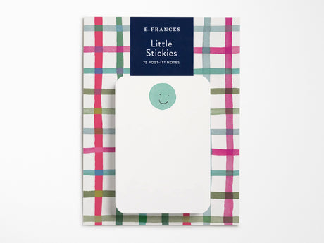 Happy Plaid Little Stickies