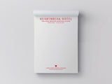 Heartbreak Hotel Souvenir Notepad, Set of 3