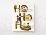 Ho Ho Ho Holiday Greeting Cards, Box of 8