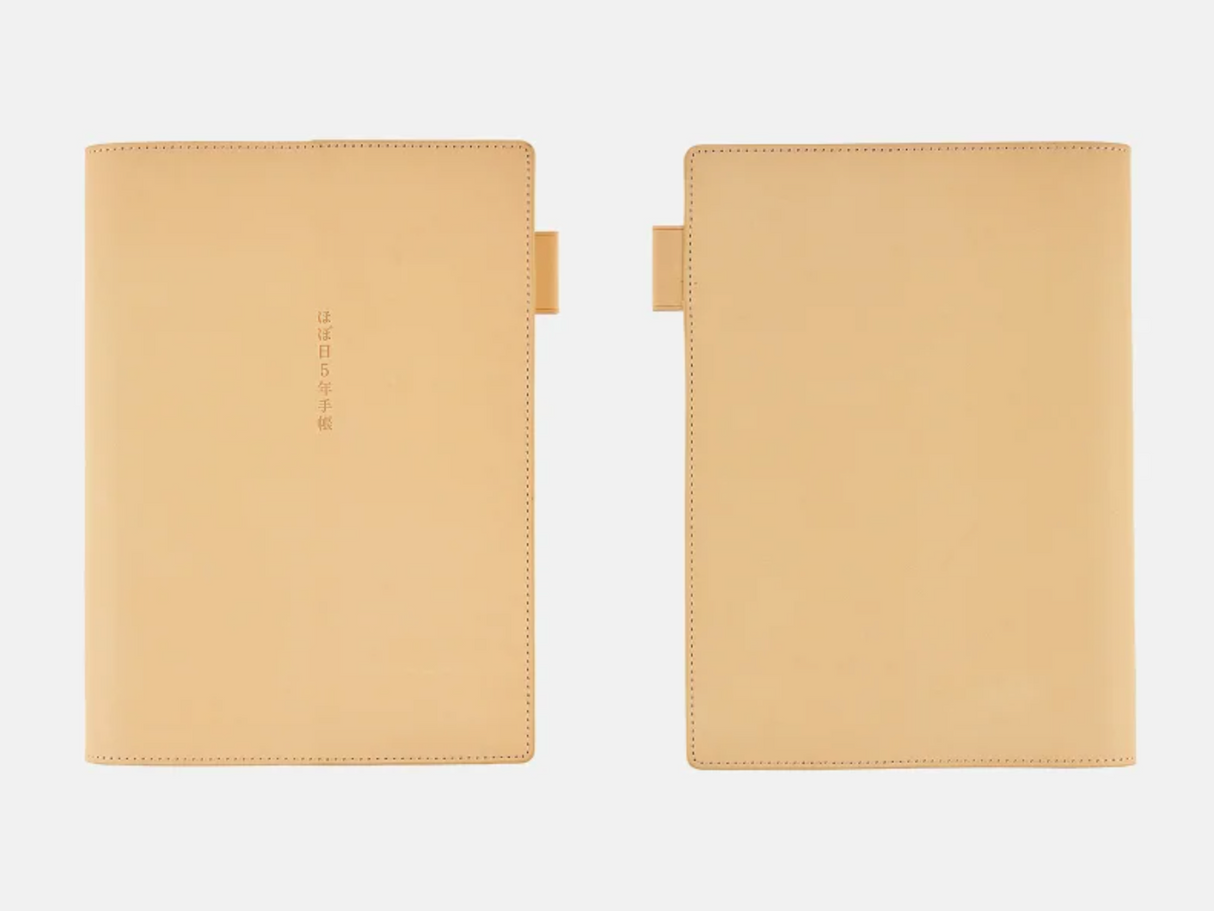 Hobonichi 5-Year Techo Leather Cover - A5 Natural
