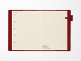 Hobonichi 5-Year Techo Leather Cover - A5 Red