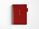 Hobonichi 5-Year Techo Leather Cover + Book - A6 Red