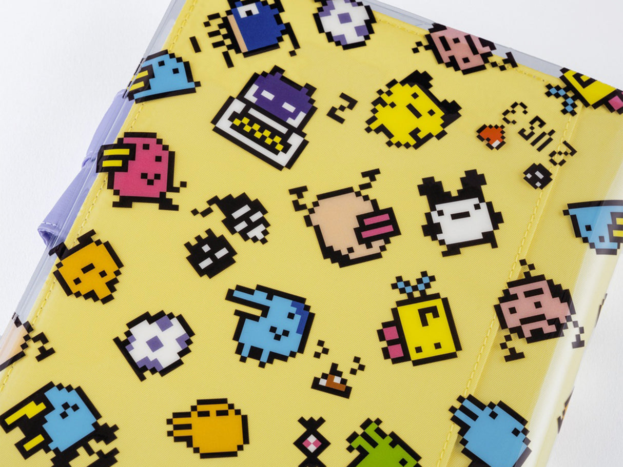 Hobonichi Cover on Cover for A5 Size Techo - Colorful Tamagotchi