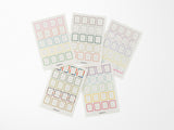 Hobonichi Frame Stickers for Dates