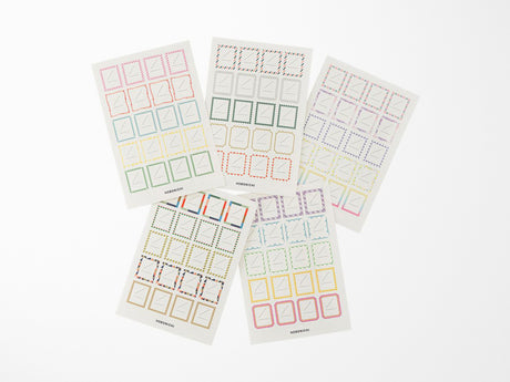 Hobonichi Frame Stickers for Dates