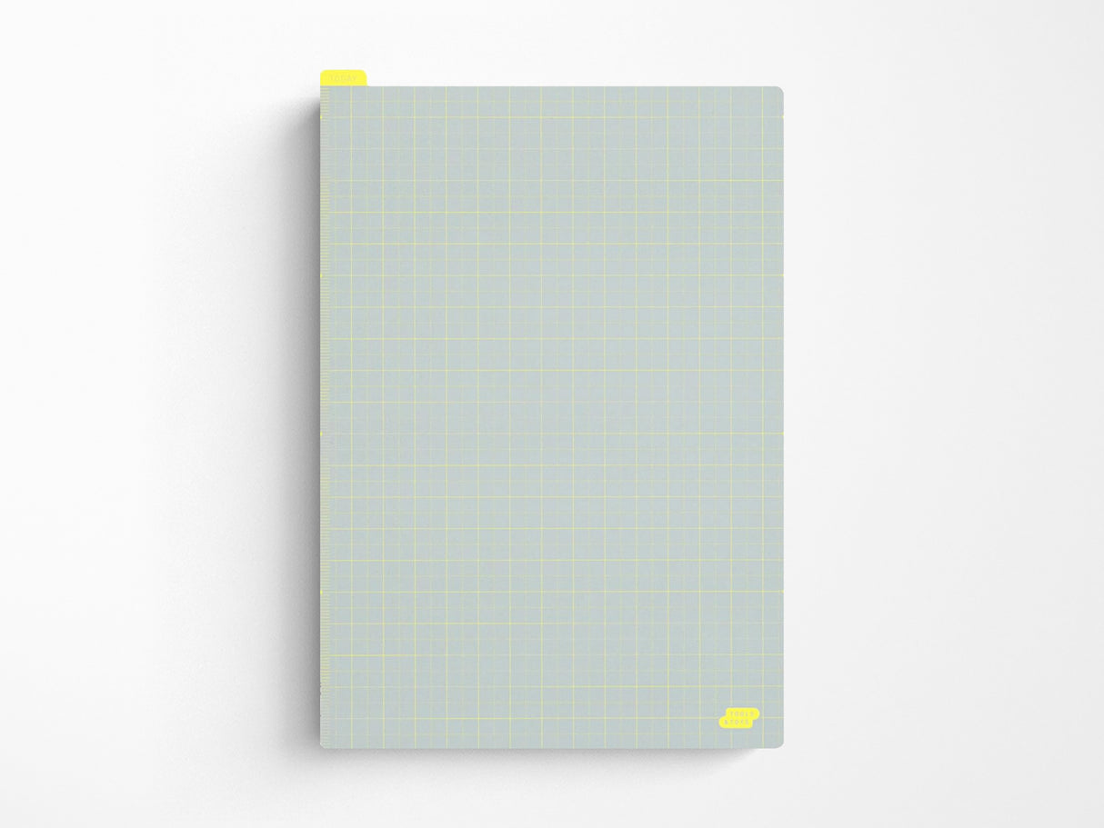Hobonichi Pencil Board for A5 Size - Ice Gray x Yellow