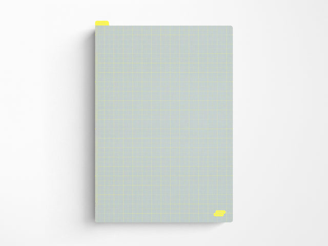 Hobonichi Pencil Board for A5 Size - Ice Gray x Yellow
