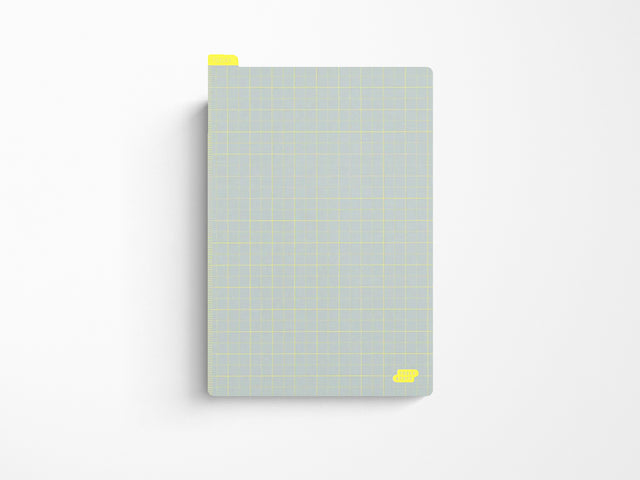 Hobonichi Pencil Board for A6 Size - Ice Gray x Yellow
