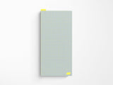 Hobonichi Pencil Board for Weeks Size - Ice Gray x Yellow