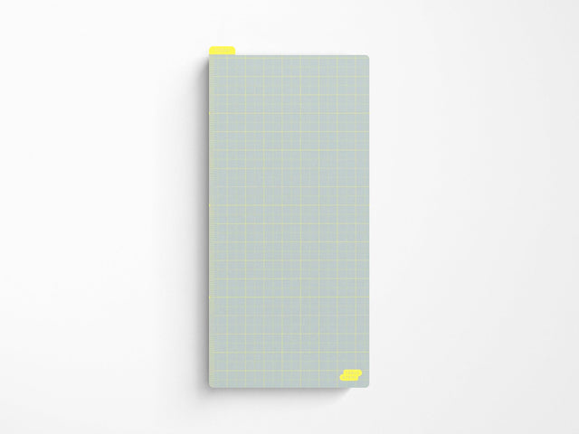 Hobonichi Pencil Board for Weeks Size - Ice Gray x Yellow