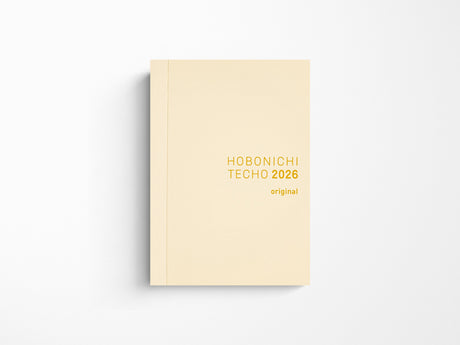 Hobonichi Techo 2026 Original Book A6 - ENGLISH