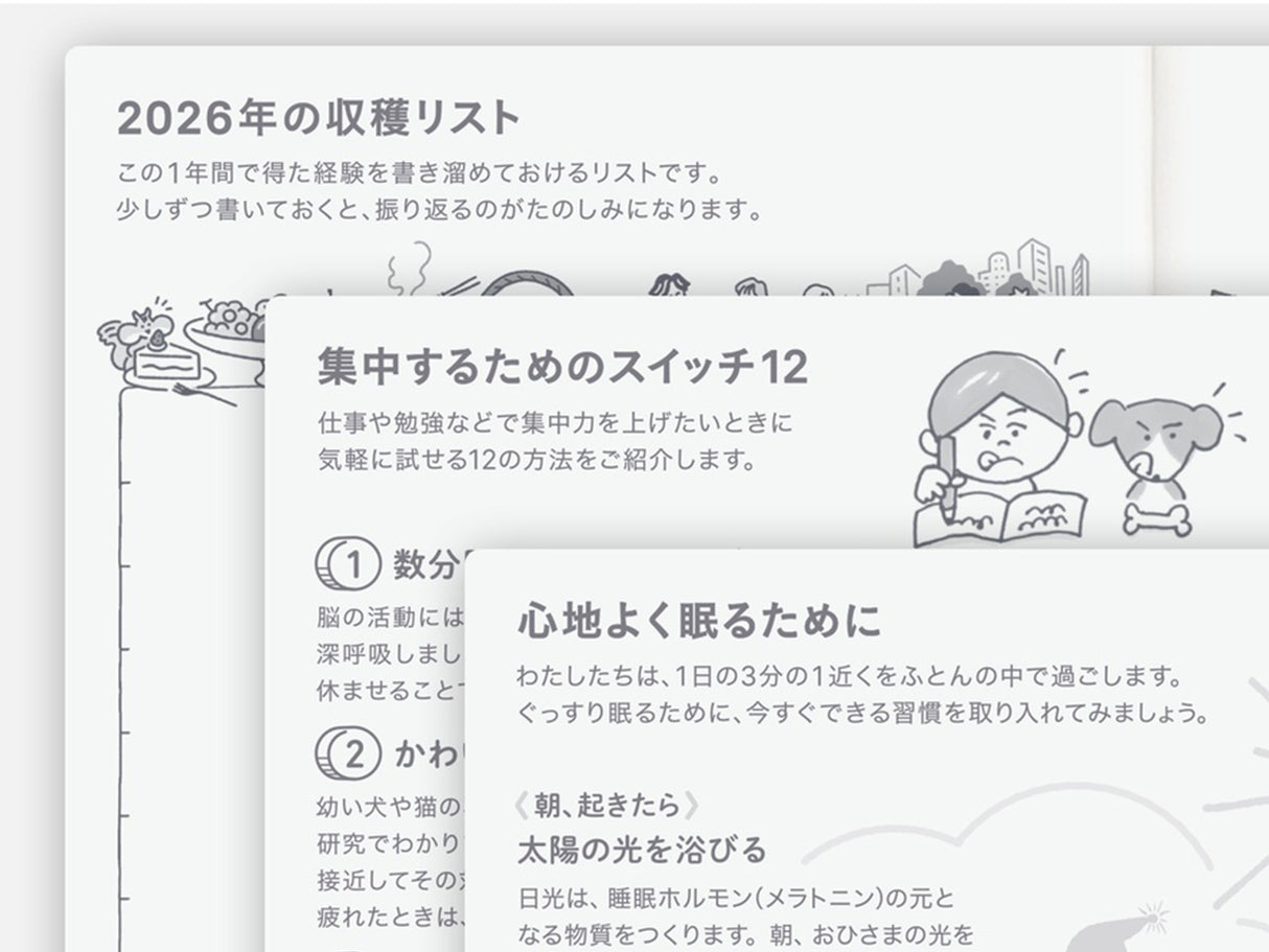 Hobonichi Techo 2026 Planner Book A6 - ENGLISH