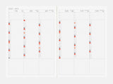 Hobonichi Techo 2027 Cousin Avec Books A5 Set of 2