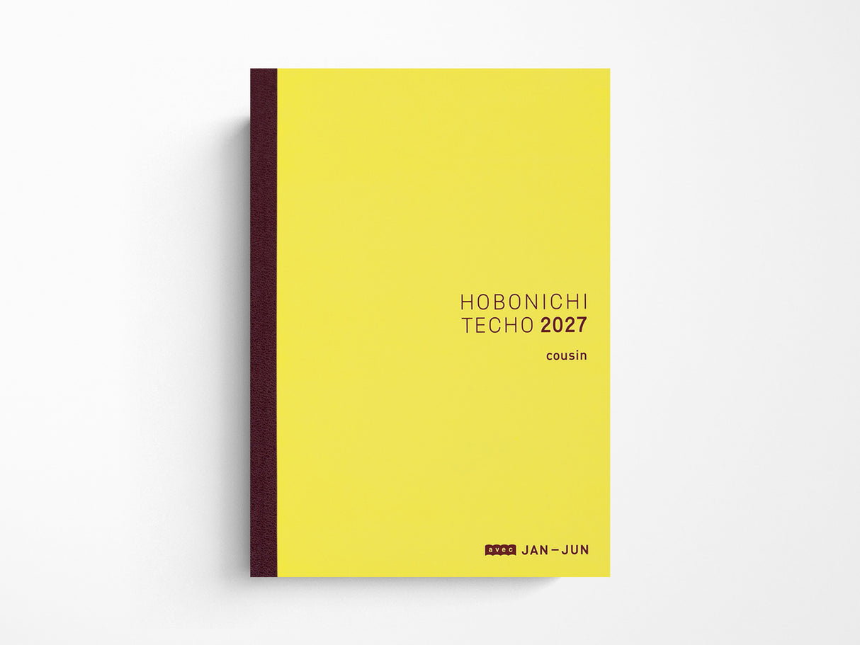 Hobonichi Techo 2027 Cousin Avec Books A5 Set of 2