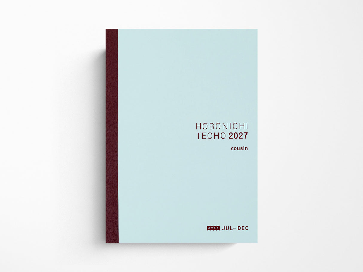 Hobonichi Techo 2027 Cousin Avec Books A5 Set of 2