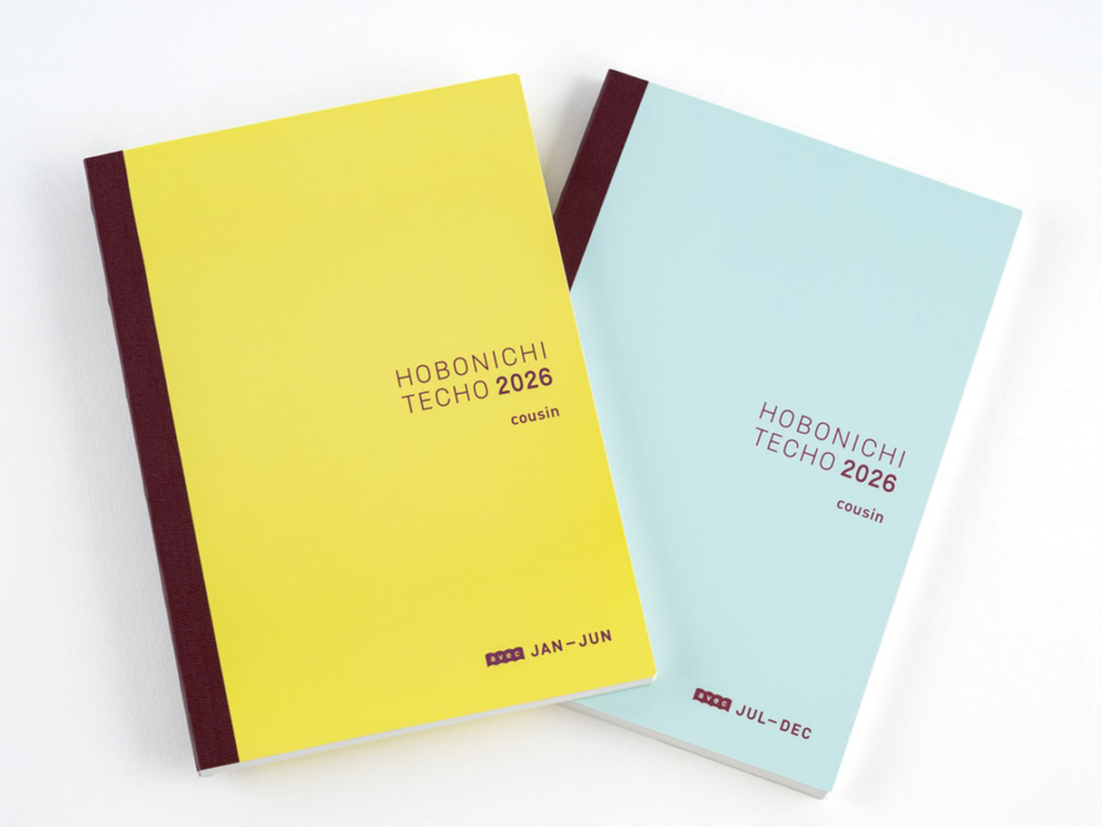 Hobonichi Techo 2027 Cousin Avec Books A5 Set of 2
