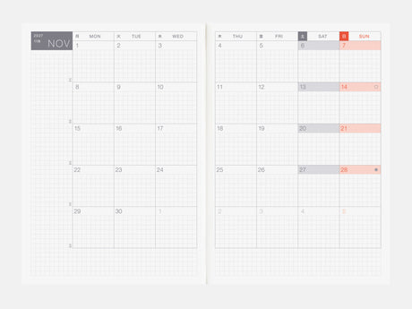 Hobonichi Techo 2027 Cousin Book A5 - ENGLISH