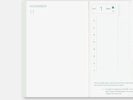 Hobonichi Techo 2027 Original Book A6 - ENGLISH