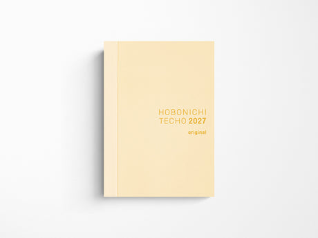 Hobonichi Techo 2027 Original Book A6 - ENGLISH