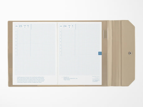 Hobonichi Techo A5 Cousin Cover - Alettone Gray