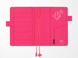 Hobonichi Techo A5 Cousin Cover + Book - Makoto Matsubayashi: Pink Flowers