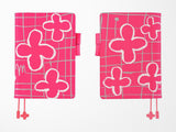 Hobonichi Techo A5 Cousin Cover + Book - Makoto Matsubayashi: Pink Flowers